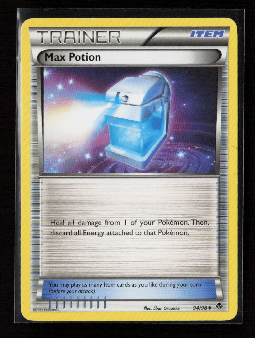 max potion pokemon card | Toys | Pokemon Tcg 21116 Secret Rare Black White 9 Plasma Freeze Age Group Max Potion World Championship Decks