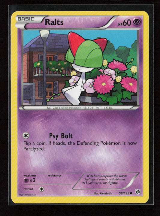 Ralts Common Plasma Storm 59/135 NM