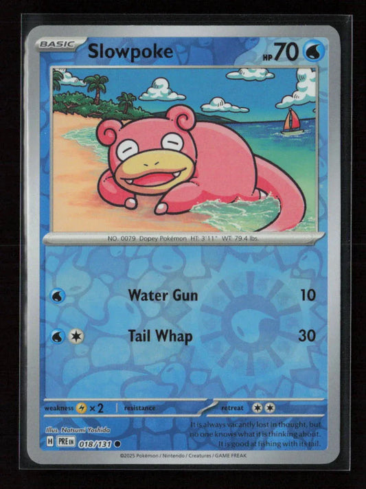 Slowpoke Common SV: Prismatic Evolutions 018/131 NM - Kang's Collectibles