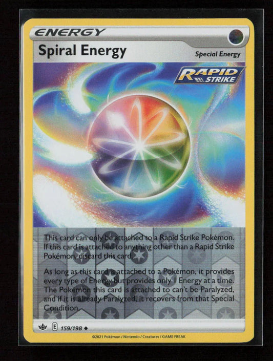 Spiral Energy Uncommon SWSH06: Chilling Reign 159/198 NM - Kang's Collectibles