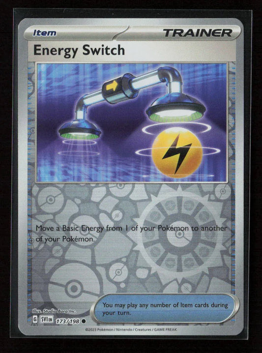 Energy Switch Common SV01: Scarlet & Violet Base Set 173/198 NM - Kang's Collectibles