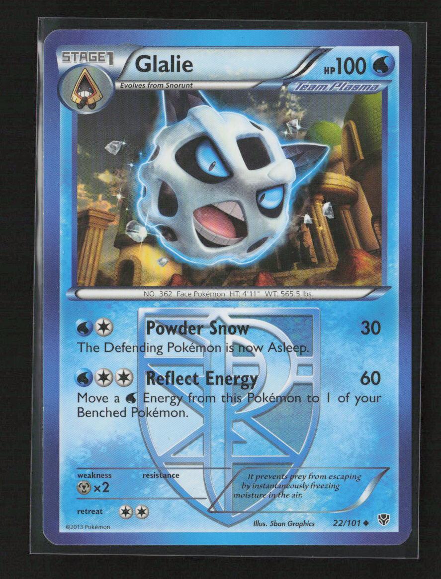 Glalie (Team Plasma) Uncommon Plasma Blast 22/101 LP - Kang's Collectibles