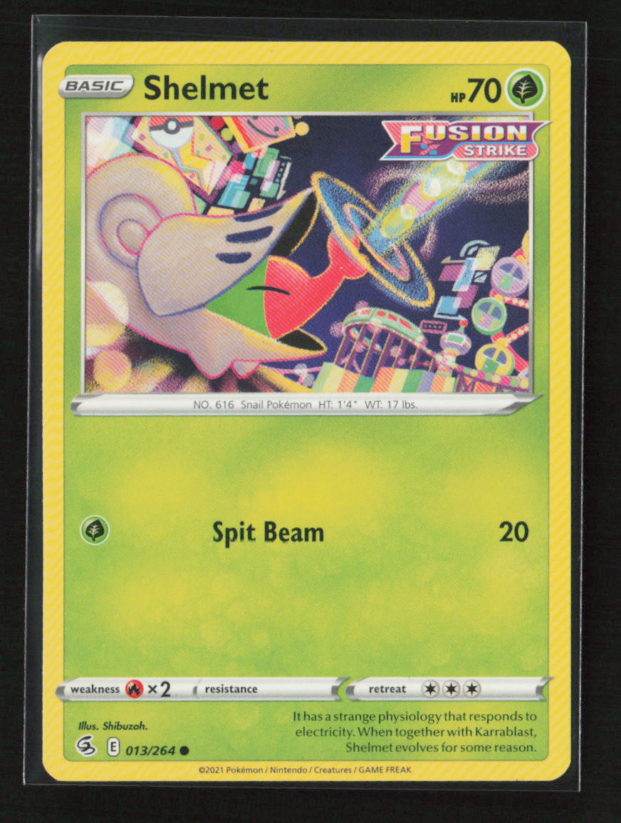 Shelmet Common SWSH08: Fusion Strike 013/264 LP