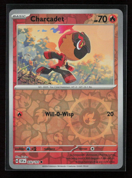 Charcadet - Common SV08: Surging Sparks 032/191 NM - Kang's Collectibles