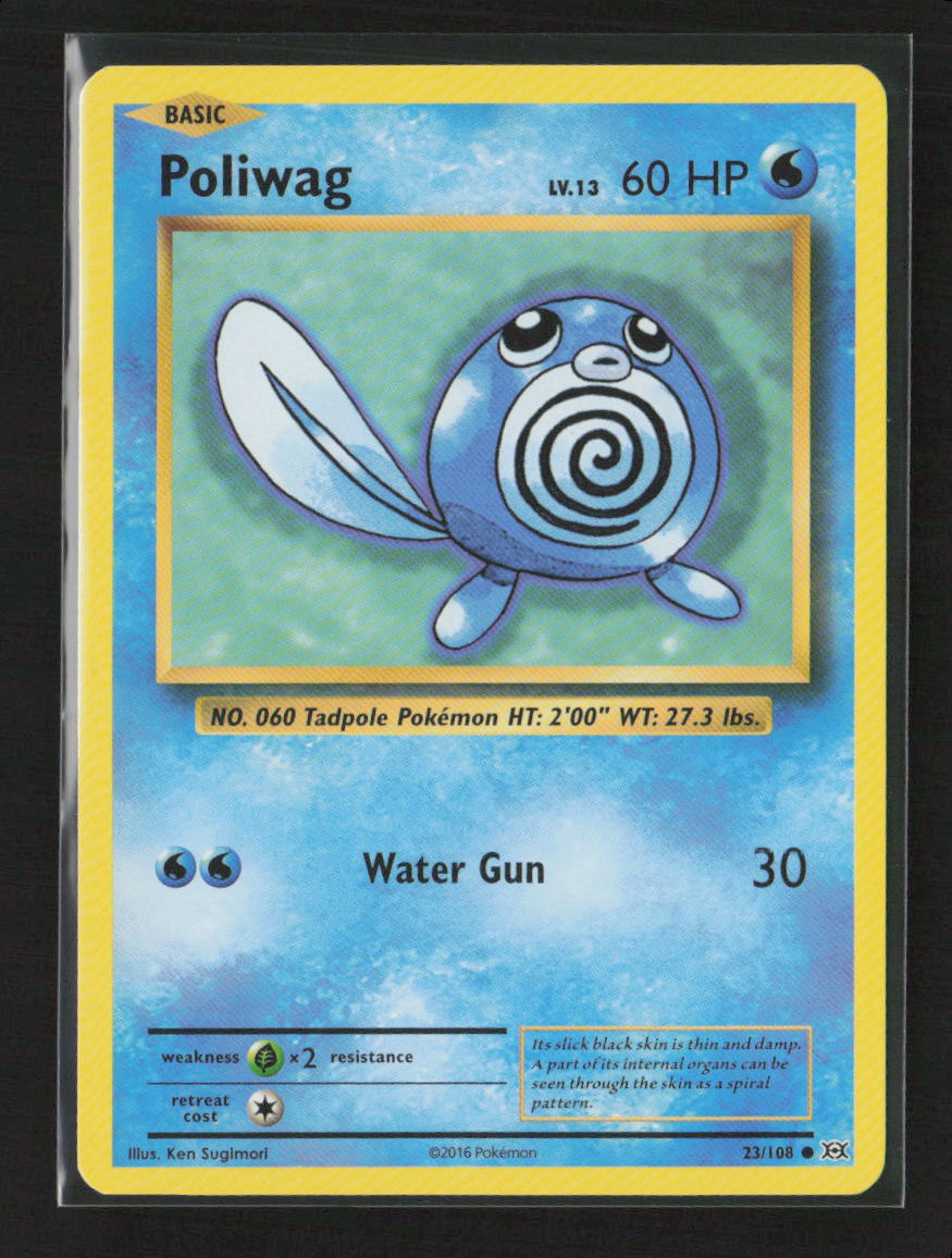 Poliwag Common XY - Evolutions 23/108 LP