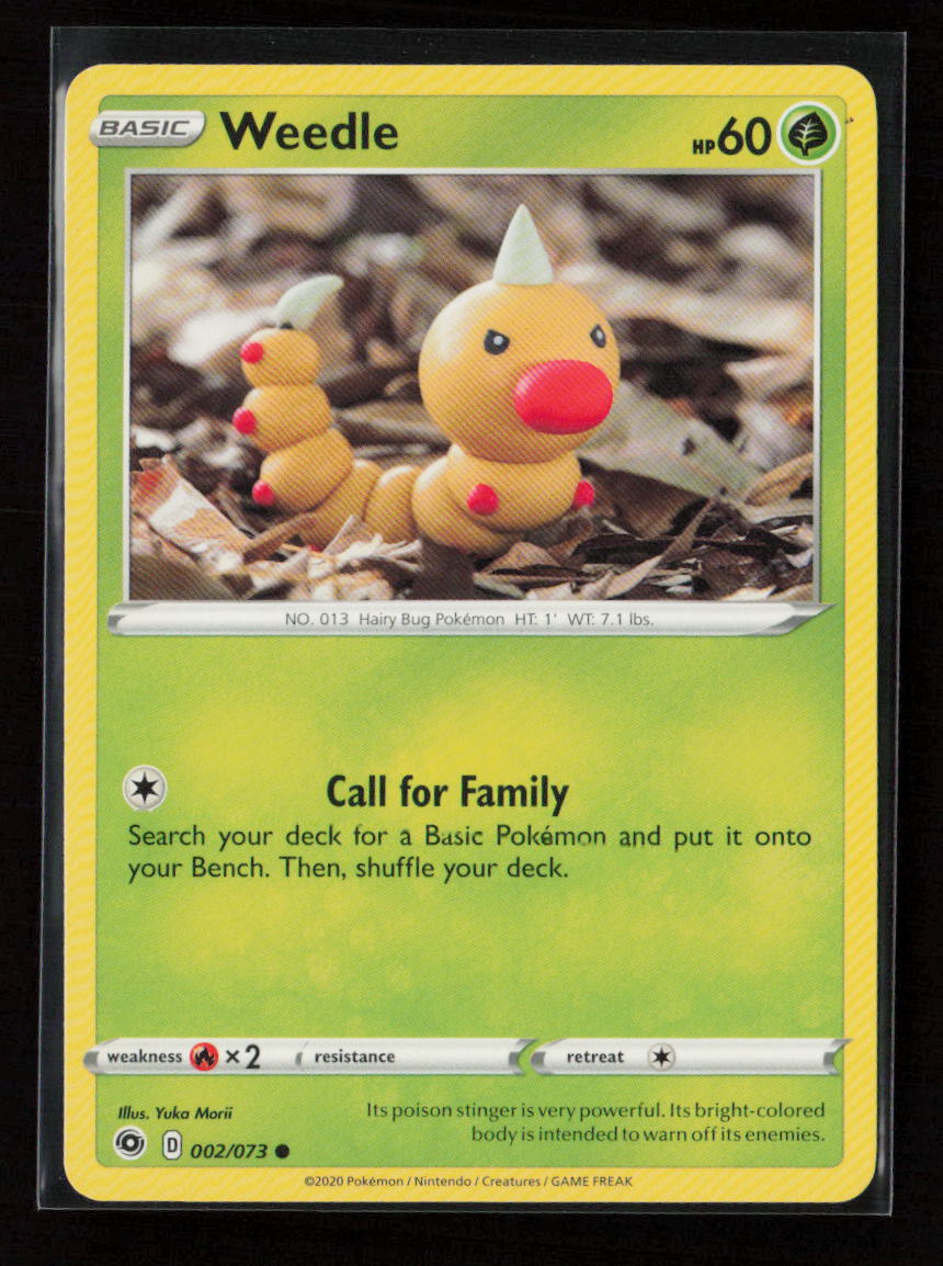 Weedle Common Champion's Path 02/73 LP