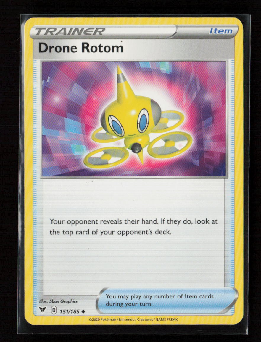 Drone Rotom Uncommon SWSH04: Vivid Voltage 151/185 LP