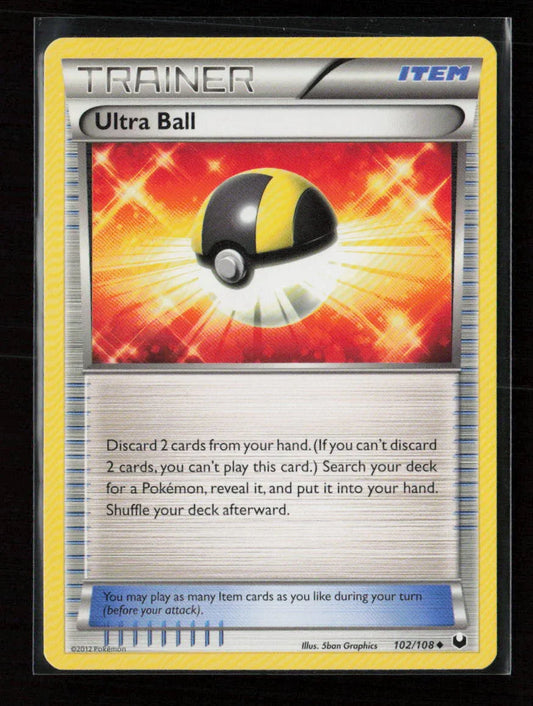 Ultra Ball Uncommon Dark Explorers 102/108 NM - Kang's Collectibles