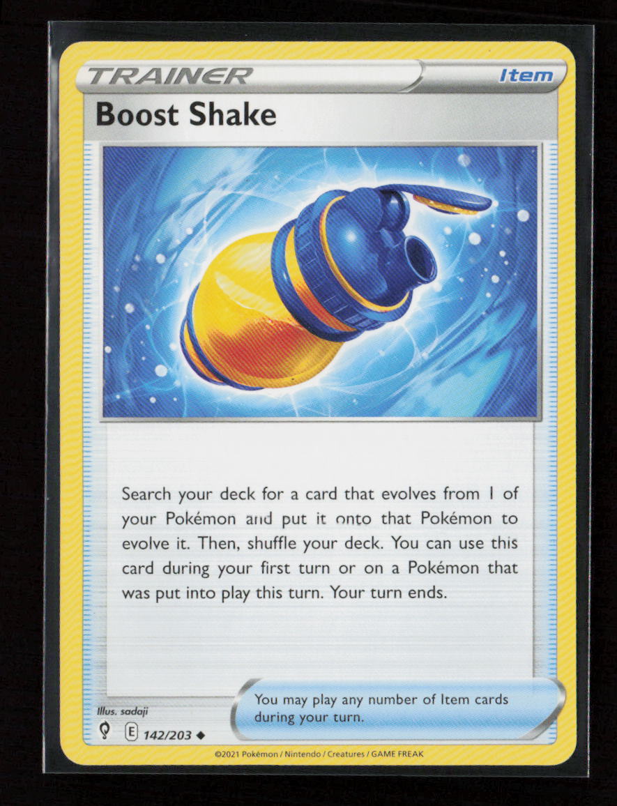 Boost Shake Uncommon SWSH07: Evolving Skies 142/203 LP