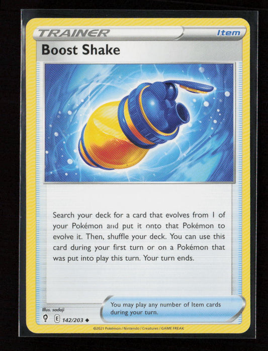 Boost Shake Uncommon SWSH07: Evolving Skies 142/203 LP