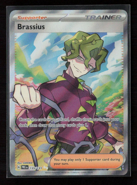 Brassius Ultra Rare SV: Prismatic Evolutions 135/131 NM - Kang's Collectibles
