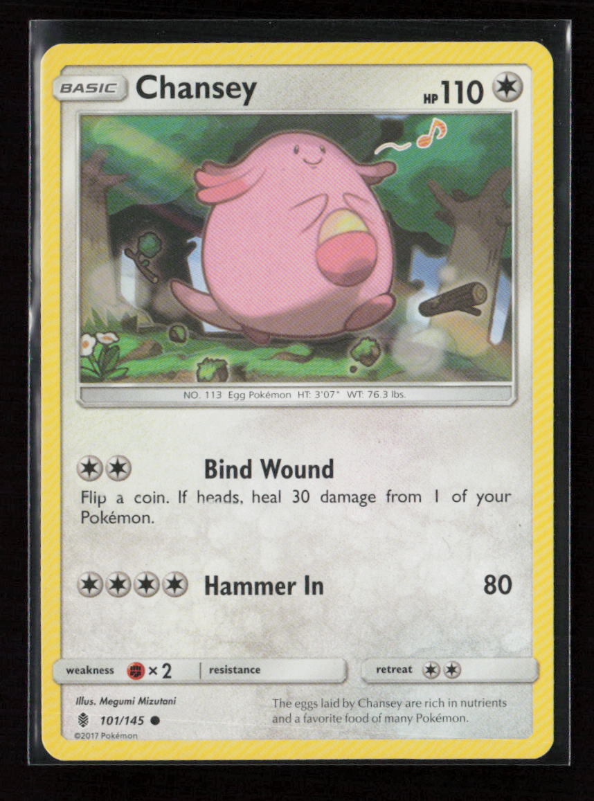 Chansey Common SM - Guardians Rising 101/145 LP