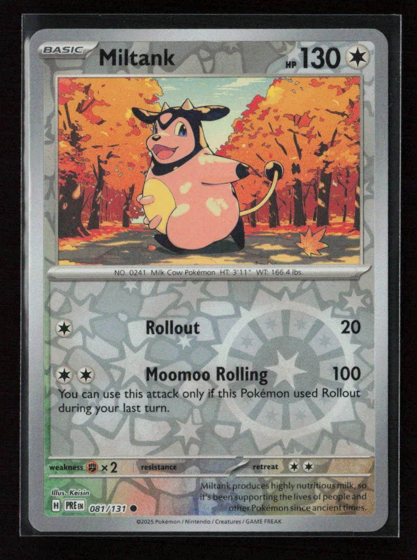Miltank Common SV: Prismatic Evolutions 081/131 NM - Kang's Collectibles