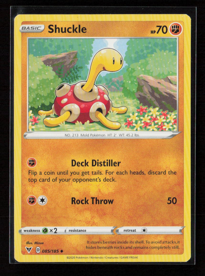 Shuckle Uncommon SWSH04: Vivid Voltage 085/185 LP