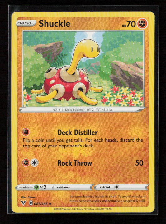 Shuckle Uncommon SWSH04: Vivid Voltage 085/185 LP