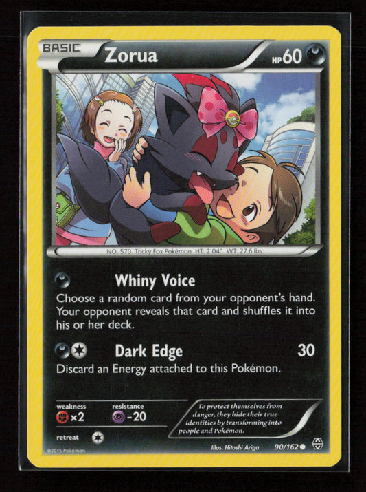 Zorua (90) Common XY - BREAKthrough 90/162 LP