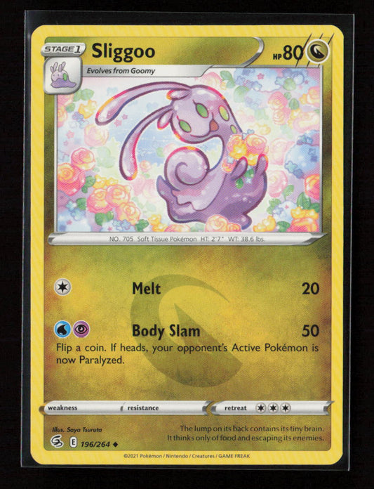 Sliggoo Uncommon SWSH08: Fusion Strike 196/264 LP
