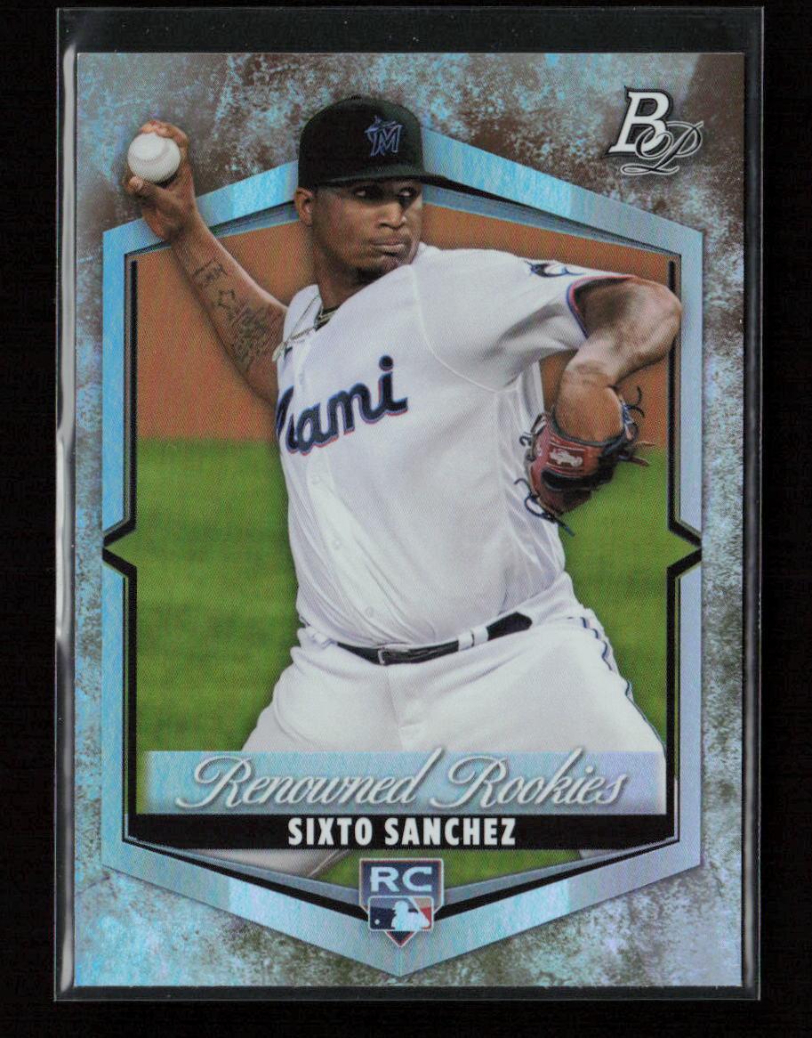 Sixto Sanchez 2021 Bowman Platinum Renowned Rookies RR-8 NM - Kang's Collectibles