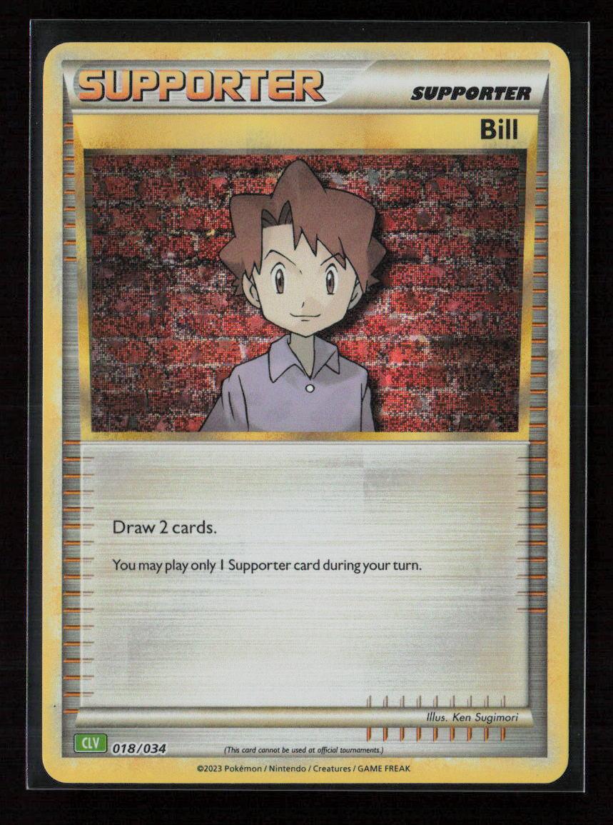 Bill (CLB) Classic Collection Trading Card Game Classic 018/034 NM - Kang's Collectibles