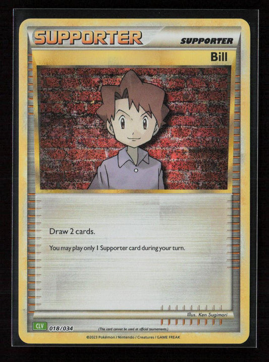 Bill (CLB) Classic Collection Trading Card Game Classic 018/034 NM - Kang's Collectibles