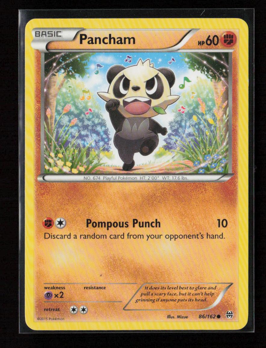 Pancham Common XY - BREAKthrough 86/162 NM - Kang's Collectibles