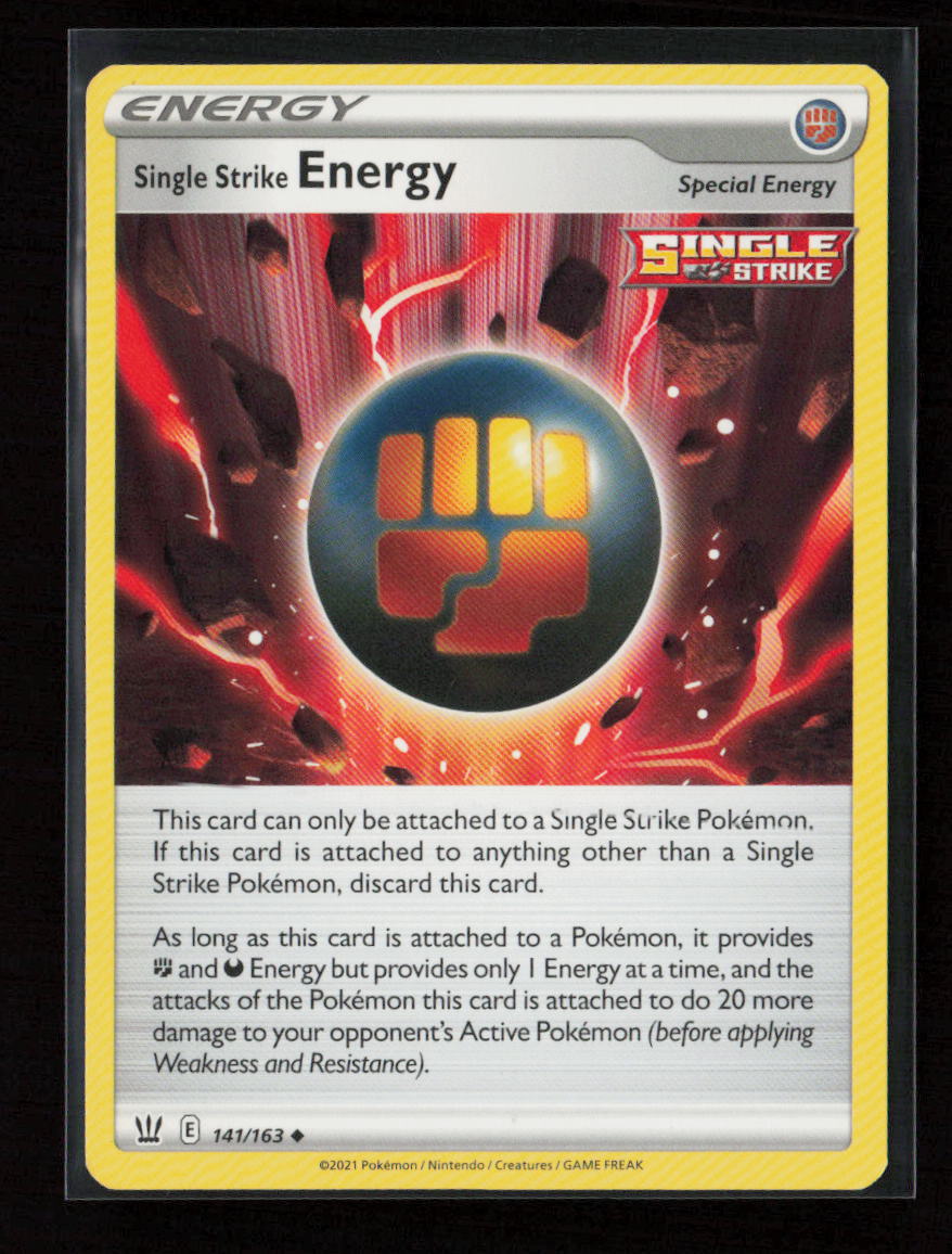 Single Strike Energy Uncommon SWSH05: Battle Styles 141/163 LP