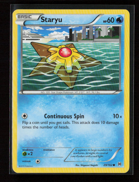 Staryu Common XY - BREAKthrough 29/162 LP