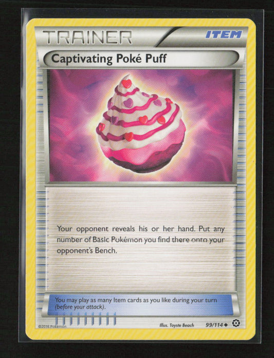 Captivating Poke Puff Uncommon XY - Steam Siege 99/114 MP