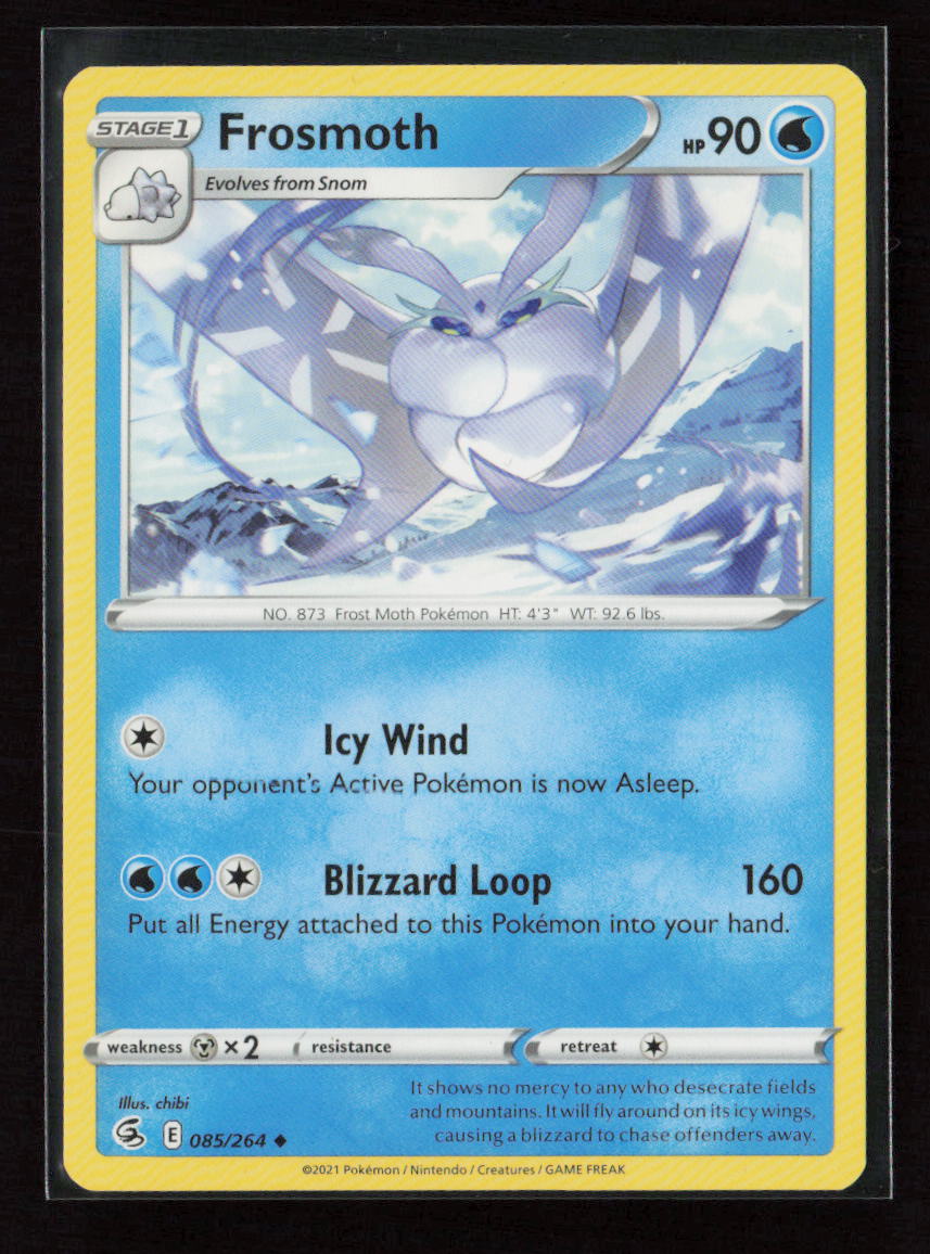 Frosmoth Uncommon SWSH08: Fusion Strike 085/264 LP