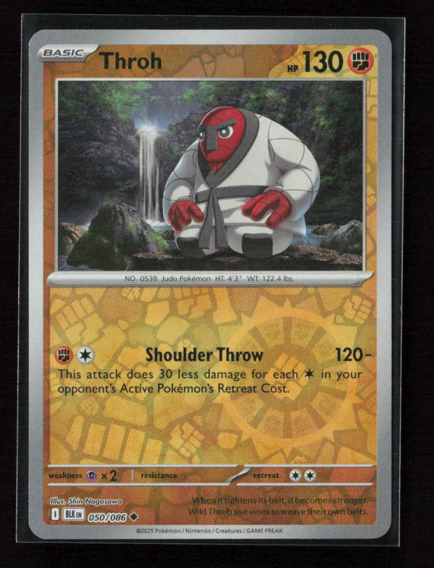 Throh Uncommon SV: Black Bolt 050/086 NM - Kang's Collectibles