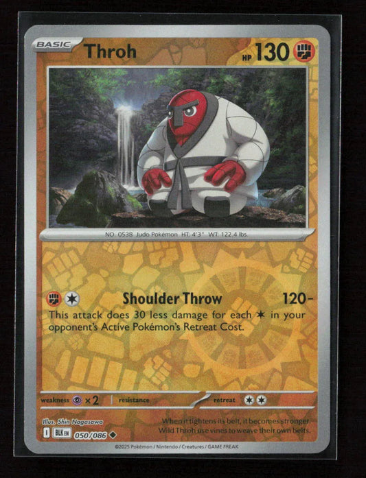 Throh Uncommon SV: Black Bolt 050/086 NM - Kang's Collectibles