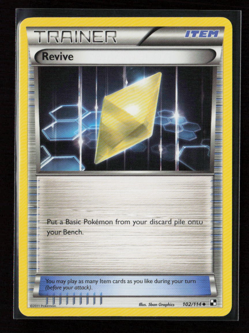 Revive Uncommon Black and White 102/114 NM