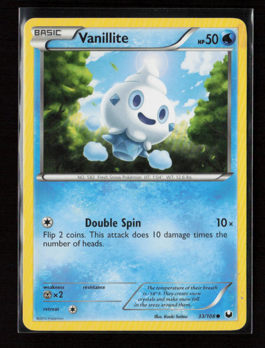 Vanillite Common Dark Explorers 33/108 LP