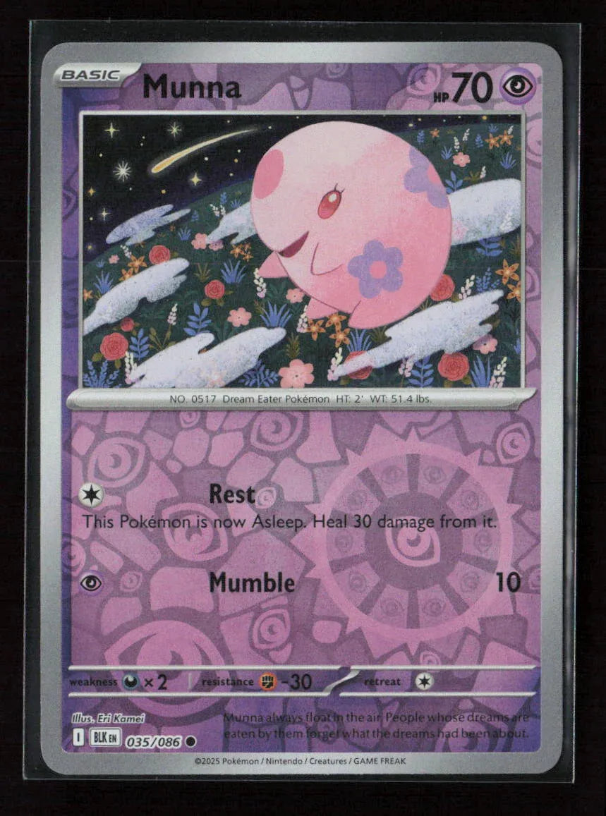 Munna Common SV: Black Bolt 035/086 NM