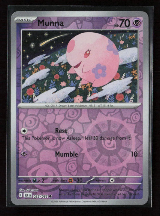Munna Common SV: Black Bolt 035/086 NM
