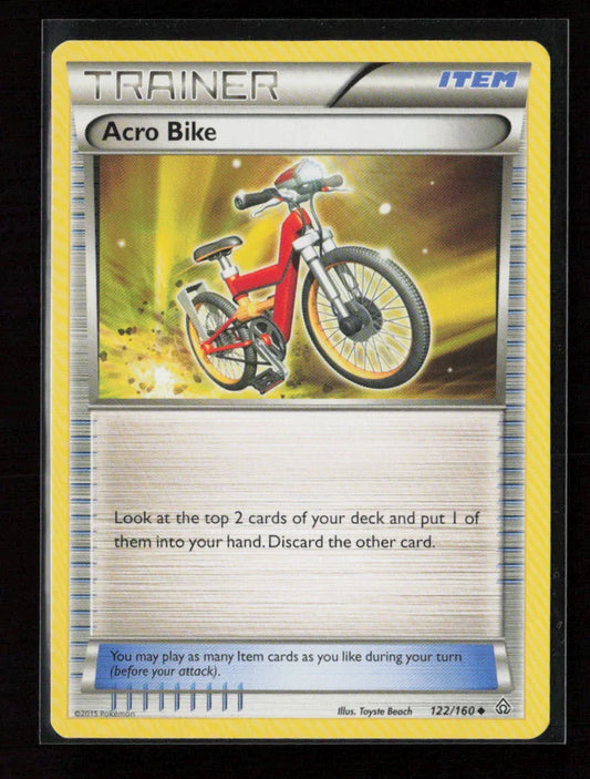 Acro Bike Uncommon XY - Primal Clash 122/160 LP - Kang's Collectibles