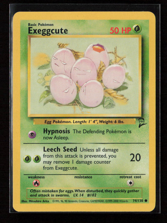 Exeggcute Common Base Set 2 074/130 LP