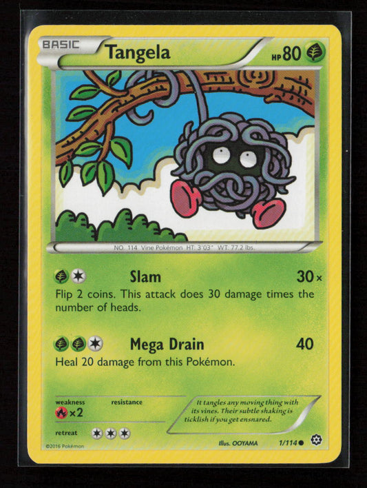 Tangela Common XY - Steam Siege 1/114 LP