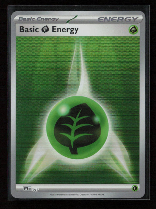Basic Grass Energy - Common SVE: Scarlet & Violet Energies 017 NM