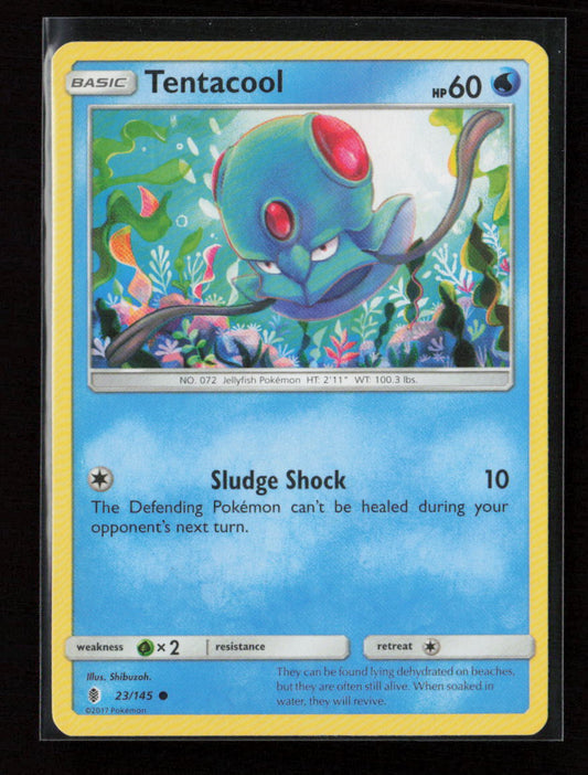 Tentacool Common SM - Guardians Rising 23/145 LP