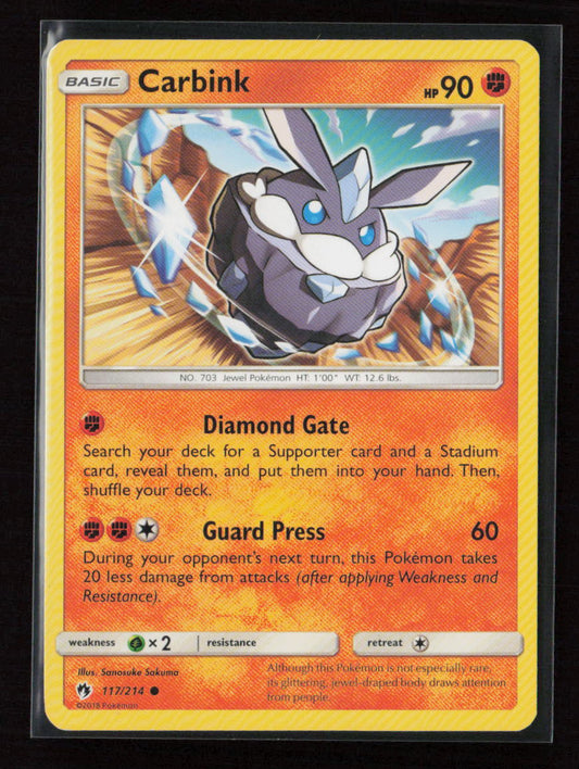 Carbink (117) Common SM - Lost Thunder 117/214 LP