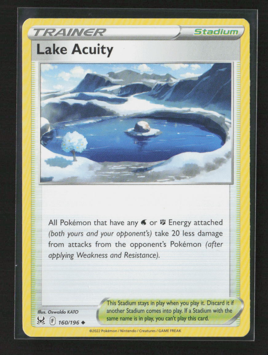 Lake Acuity Uncommon SWSH11: Lost Origin 160/196 NM