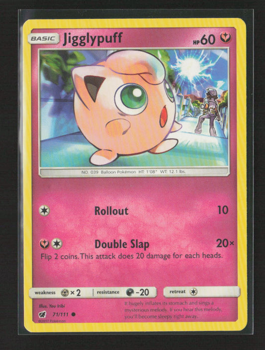 Jigglypuff Common SM - Crimson Invasion 71/111 MP