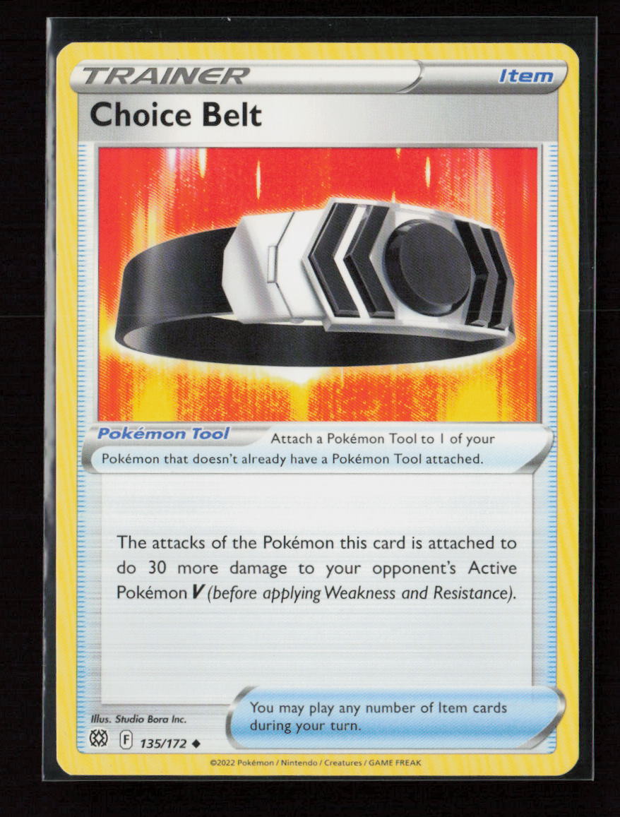 Choice Belt Uncommon SWSH09: Brilliant Stars 135/172 LP