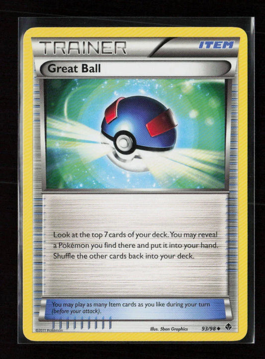 Great Ball Uncommon Emerging Powers 93/98 NM - Kang's Collectibles