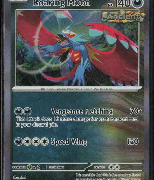 Roaring Moon Rare SV05: Temporal Forces 109/162 NM