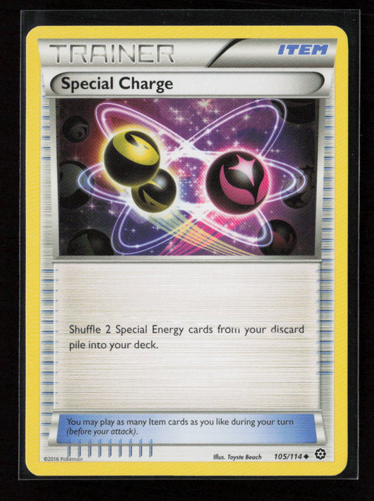 Special Charge Uncommon XY - Steam Siege 105/114 LP