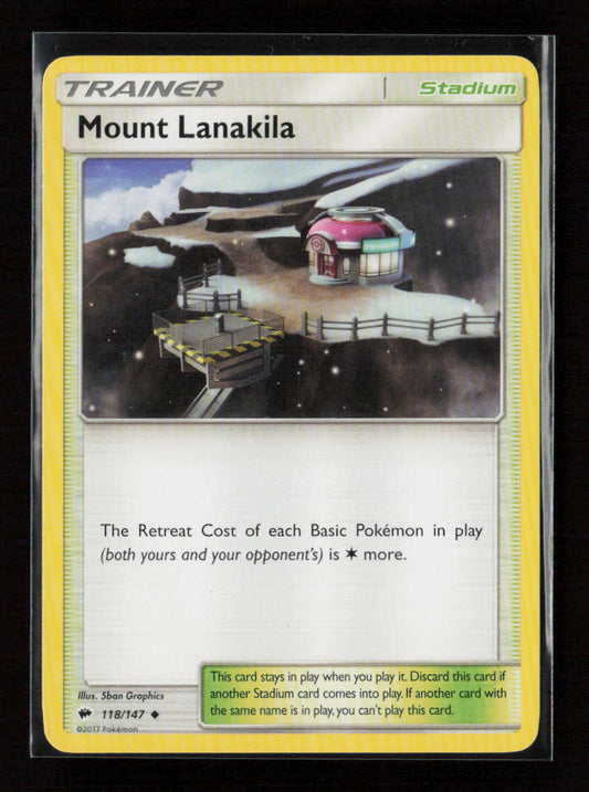 Mount Lanakila Uncommon SM - Burning Shadows 118/147 LP