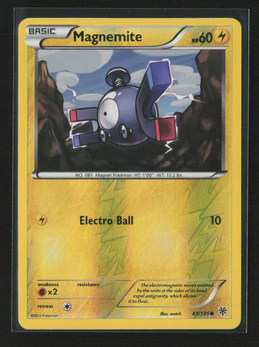 Magnemite (43) Common Plasma Storm 43/135 LP - Kang's Collectibles