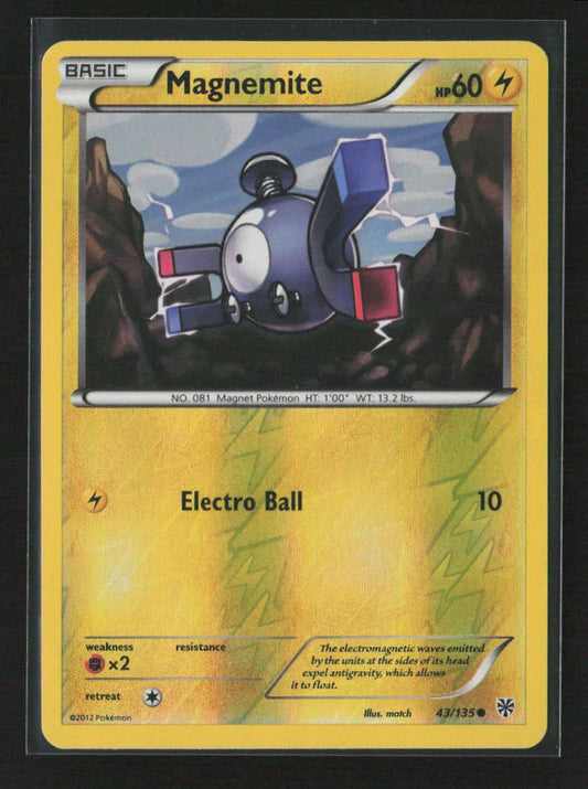 Magnemite (43) Common Plasma Storm 43/135 LP - Kang's Collectibles